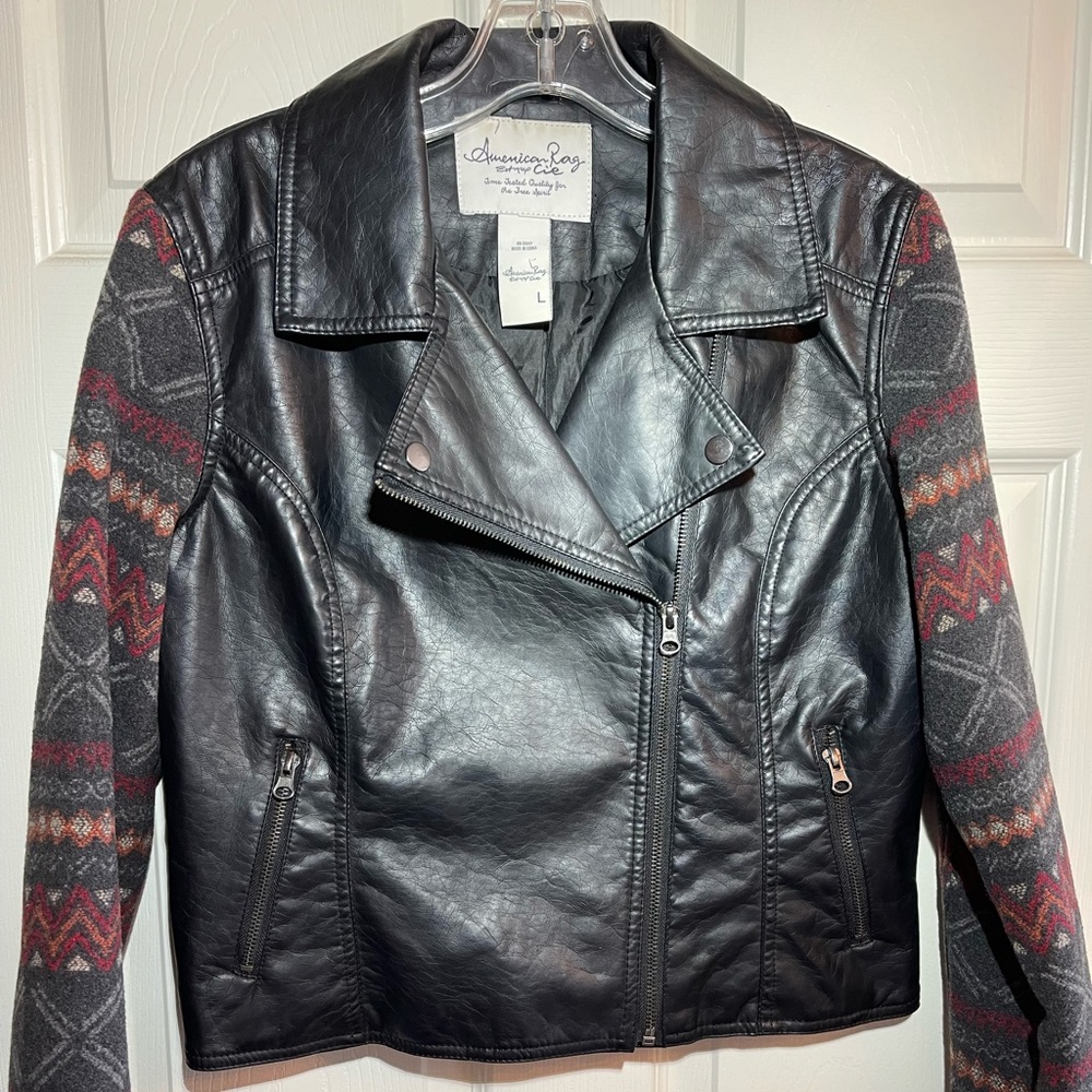 American Rag Moto Jacket Size L
